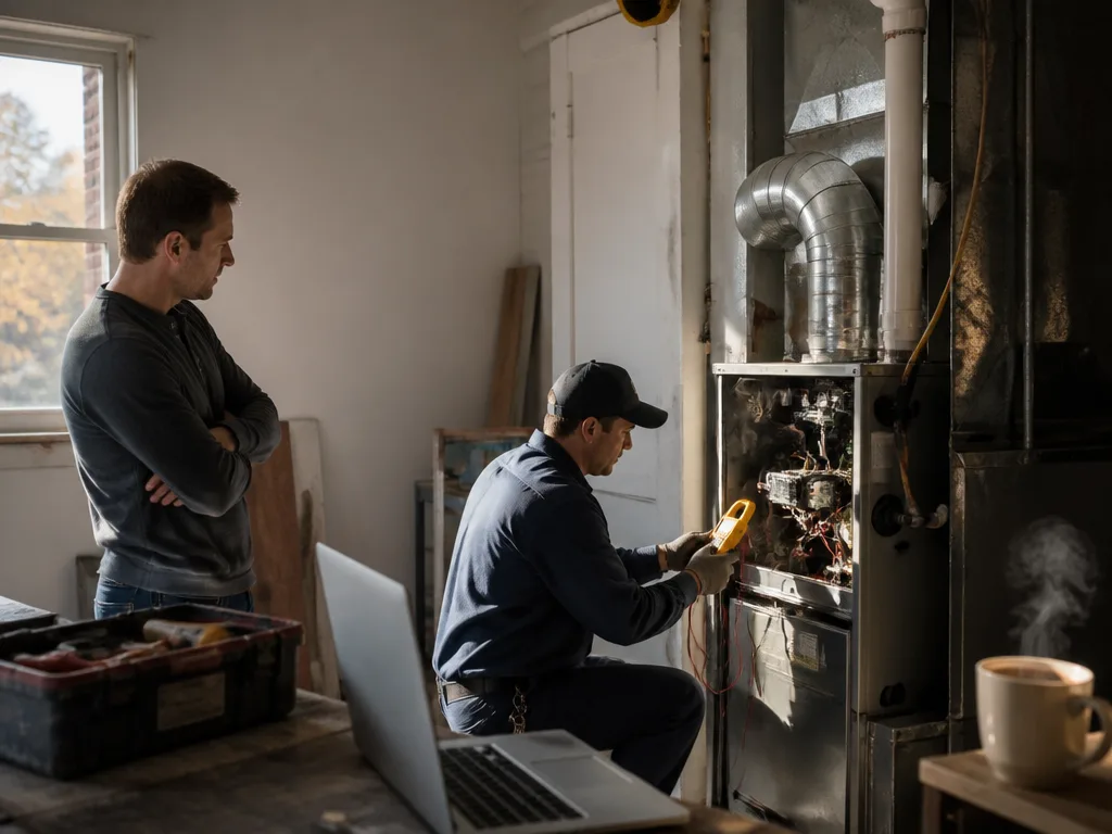 DIY vs calling a pro for a typical HVAC service situation
