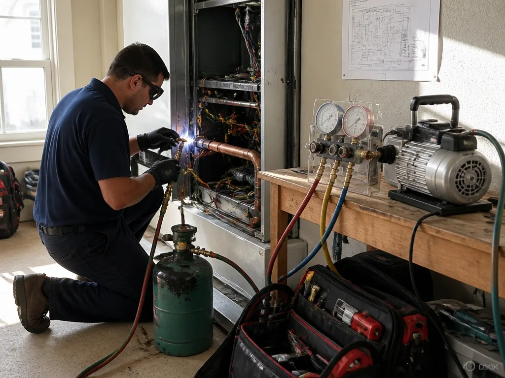 Refrigerant Leak Repair